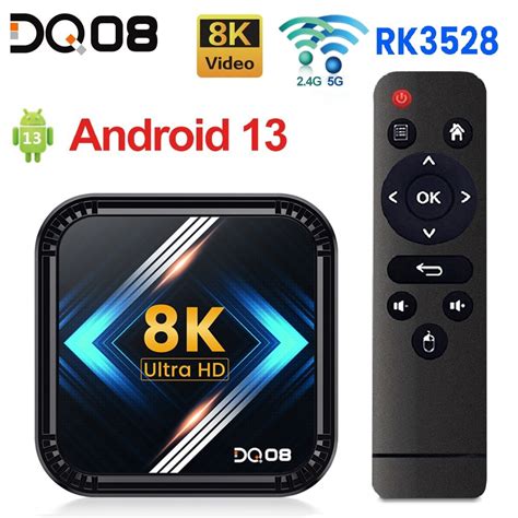 Dq08 Rk3528 Smart Tv Box Android 13 Quad Core Cortex A53 Soporta 8k V