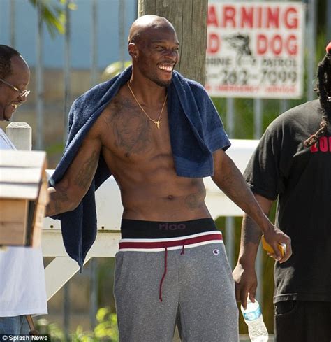 chad johnson flexes his six pack on set of gritty new film overtown daily mail online