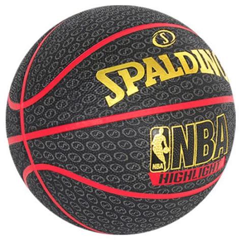 Spalding Nba Highlight Basketball Black 73 904z Size 7 295 Balls