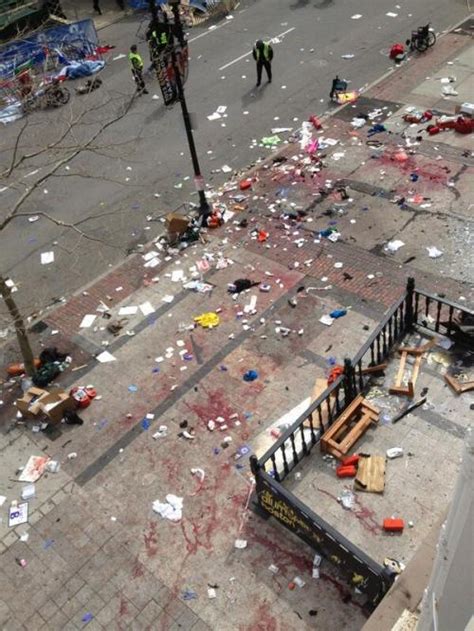 Boston Marathon Bombing Footage Warning Violent Gradycarters Blog