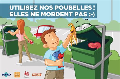 Sur la route comme à la maison jetez vos déchets à la poubelle Be WaPP