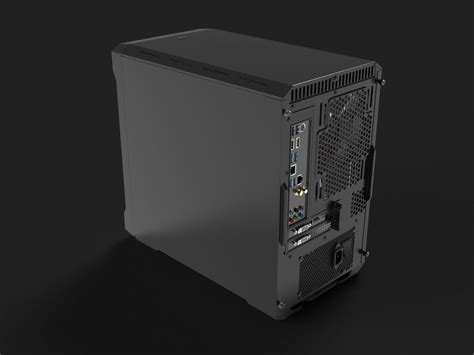 Water Cooled Gaming Pc 3d Model Cgtrader