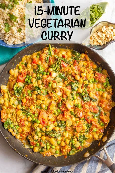 quick and easy vegetarian curry {15 minutes} recipe easy vegetarian curry vegetarian curry