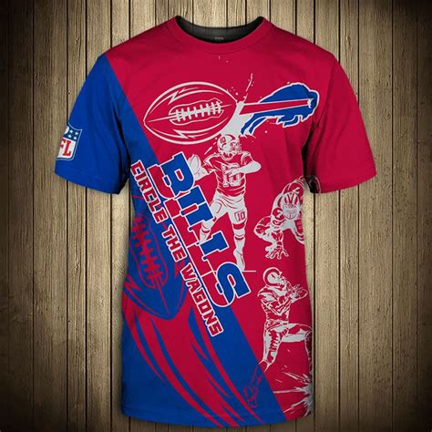 Buffalo Bills T Shirt Graphic Cartoon Player T For Fans Jack Sport Shop