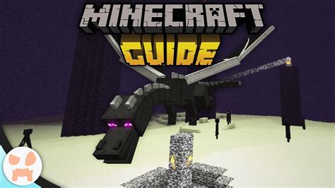 how to beat the ender dragon easy the minecraft guide tutorial lets play ep 20 youtube