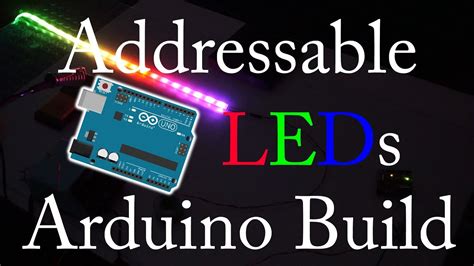 100 Addressable LED Lights Arduino Build Quick YouTube