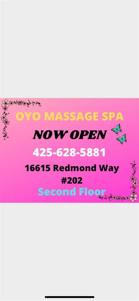 Oyo Blossom Massage Spa Redmond Wa