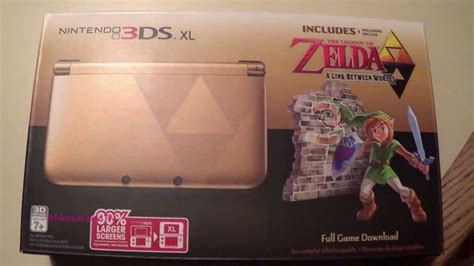 Nintendo 3ds Xl Legend Of Zelda Limited Edition Unboxing Youtube