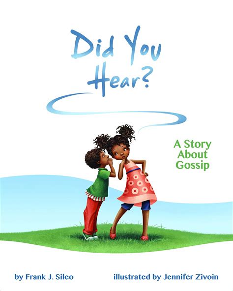 Did You Hear A Story About Gossip Kids Bookbuzz