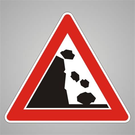 Magical, meaningful itemsyou can't find anywhere else. Verkehrsschild 115-20 Achtung Steinschlag links ...