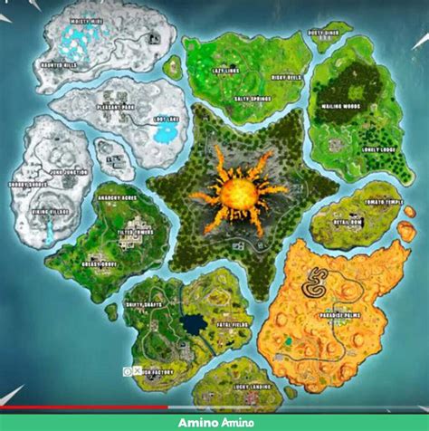 Fortnite Chapter 2 Season 5 Character Map