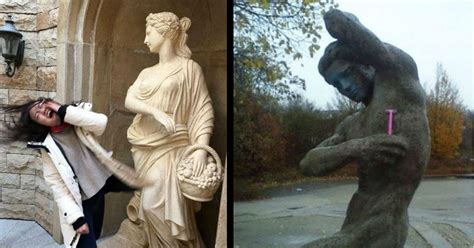 23 Times People Had More Fun With Statues Than The Artist Intended Fail Blog Funny Fails