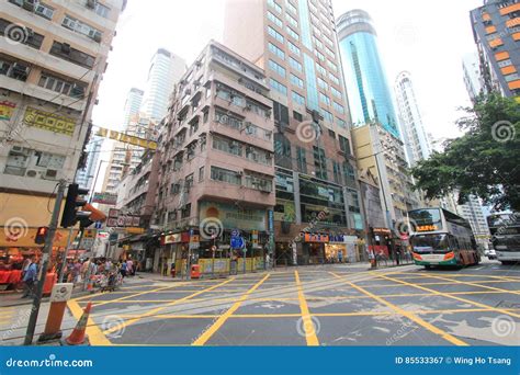 Causeway Bay Street View In Hong Kong Editorial Photography Image Of