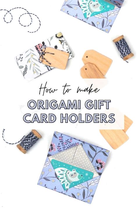 How To Make An Origami T Card Holder — Gathering Beauty