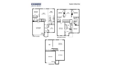 Floor Plan in Valley View | Stephens City, VA | D.R. Horton