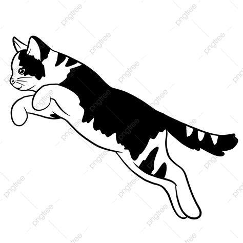 Cat Jumping Clipart Hd Png Cat Jump Cartoon Cats Cat Cartoon Kitten