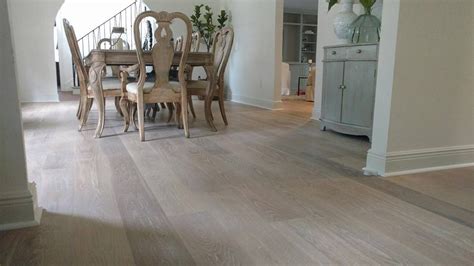 Newly Installed 7 White Oak Floor Sanded And Finished With Rubio