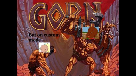 Playing Gorn On Custom Mode Youtube