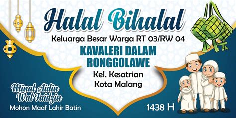 Desain Banner Halal Bihalal Keren Gambar Contoh Banners For Youtube IMAGESEE