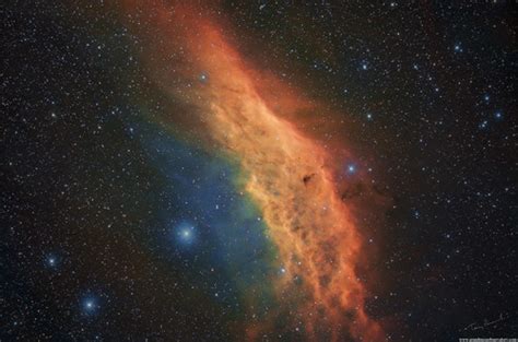 California Nebula Ngc1499 Hubble Palette This Latest Image Flickr