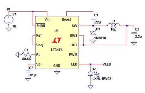 W Power Led Driver Circuit Diagram