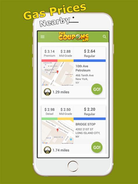 A $25 coupon code for you. The Coupons App screenshot
