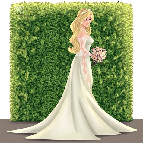 Aurora As A Bride Best Disney Princess Fan Art Popsugar Love And Sex