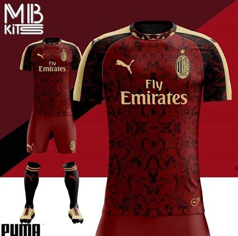 Bnwt ac milan 2008/2009 kaka number 22 football shirt jersey kit. Ac Milan Gold Kit - PUMA AC Milan 2020/21 Season Home ...