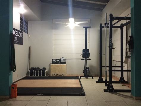 Epic Rogue setup | Home gym design, Garage gym, Dream home gym