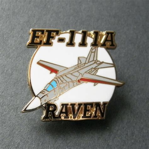 Grumman Raven Ef 111a Ecm Aircraft Aardvark Lapel Pin Badge 125 Inches