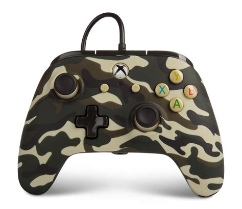 Powera Wired Controller For Xbox One Forest Cloud Camo