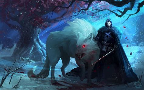 Game Of Thrones Wolf Direwolves Direwolf Concept Art