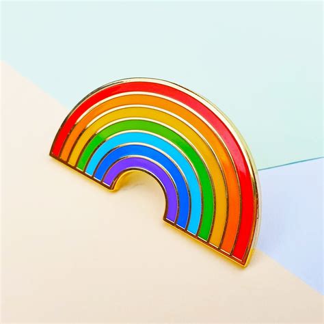 Top Brands Bottom Prices Pride Pin Lgbt Pins Gay Lesbian Lgbtq Decoration Pride Rainbow Brooch