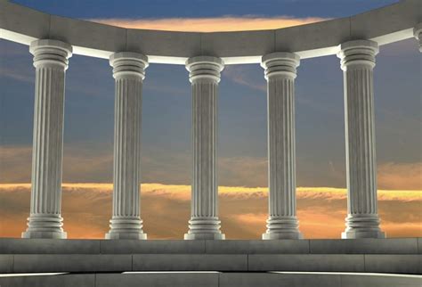 Buy Ofila Ancient Greek Backdrop 12x8ft Marble Pillars Photos