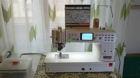 Elna Excellence 720 Pro Обзор швейной машинки для пэчворка Youtube