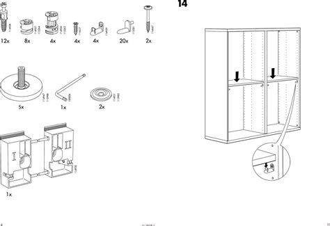 Ikea Besta Shelf Unit 47x50 Assembly Instruction