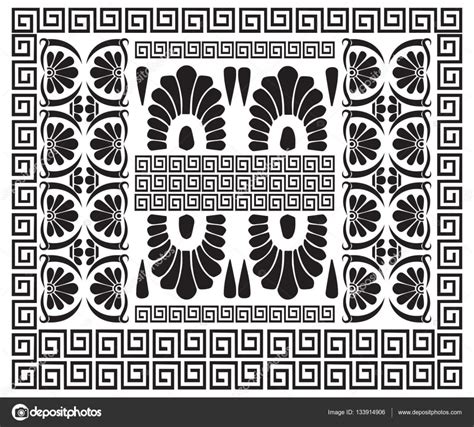 Greek Pattern Ancient Hellenic Decor Stock Vector By ©inagraurymail