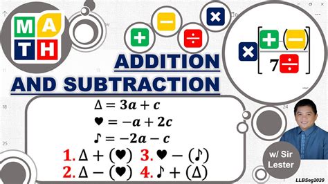 Adding And Subtracting Polynomials Part 2 Math 72ndunit 2lesson
