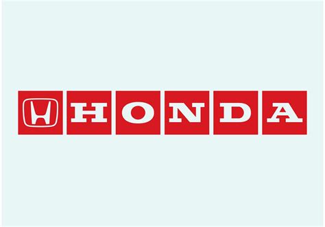 Honda Logo 63836 Vector Art At Vecteezy