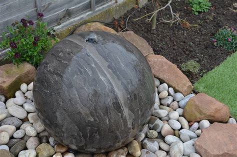 Natural Stone Drilled Sphere Water Features By Barton Fields Landscaping Supplies Homify