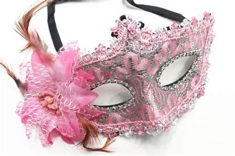 Pink Mask Unisex Mask Perfect For Masquerade Mask Prom Wedding Party Craft Supplies