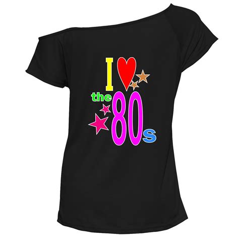 ladies i love the 60s 70s 80s 90s t shirt top hen party retro fancy outfit lot ebay