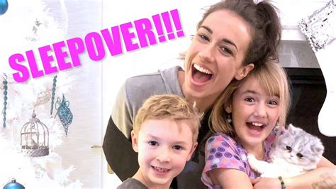 Sleepover Birthday Party W Colleen Vlogmas 2017 Youtube