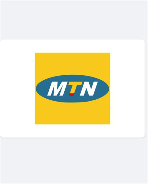 500 E T Card For Mtn Prepaid Mobile Card Nigeria Cns Pizza