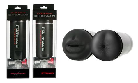 Cyberskin Stealth Anal Or Anal And Oral Stroker With Removable Mount Groupon