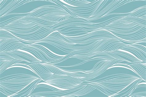 Waves Pattern Set 1 By Maria Galybina On Creative Market Wallpaper