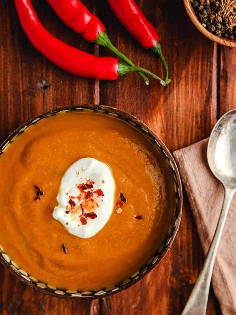 Soups can be heated in the a.m and transported in a thermos, but what of. Curried Pumpkin Soup | Weight Watchers | Pointed Kitchen