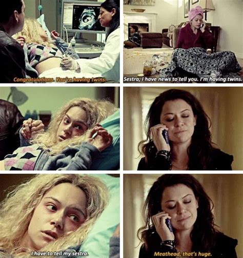 Orphan Black Helena And Sarah Orphan Black How To Have Twins Meathead
