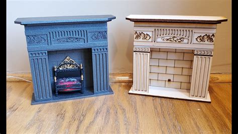 112 Scale Victorian Fireplace Kit Large Youtube