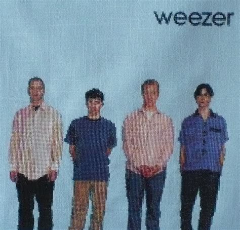 Weezer Blue Album Weezer Blue Album Cover In Cross